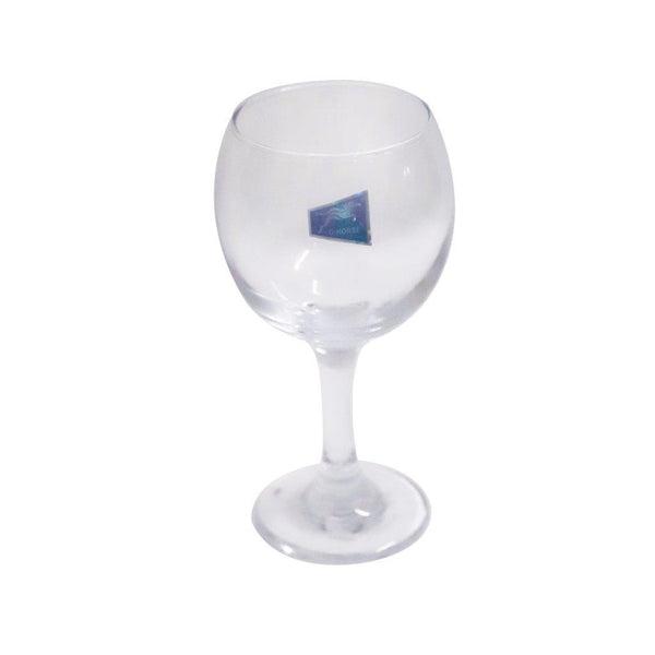 Premium Lead Free Glass Footed Goblet Tumblers Set of 6 Pcs 6.5*13 cm