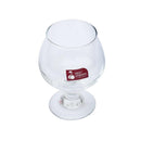 Premium Lead Free Glass Footed Goblet Tumblers Set of 6 Pcs 13*6.5 cm