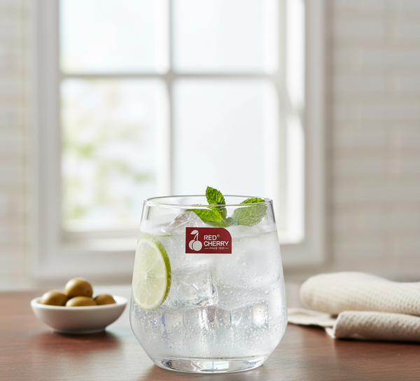 Premium Lead Free Goblet Glass Tumbler Set of 6 Pcs 7.3*9 cm