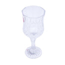 Premium Lead Free Glass Footed Tumblers Set of 6 Pcs 230 ml