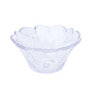 Crystal Cut Glass Ice Cream and Dessert Bowl Set 20.4*10 cm