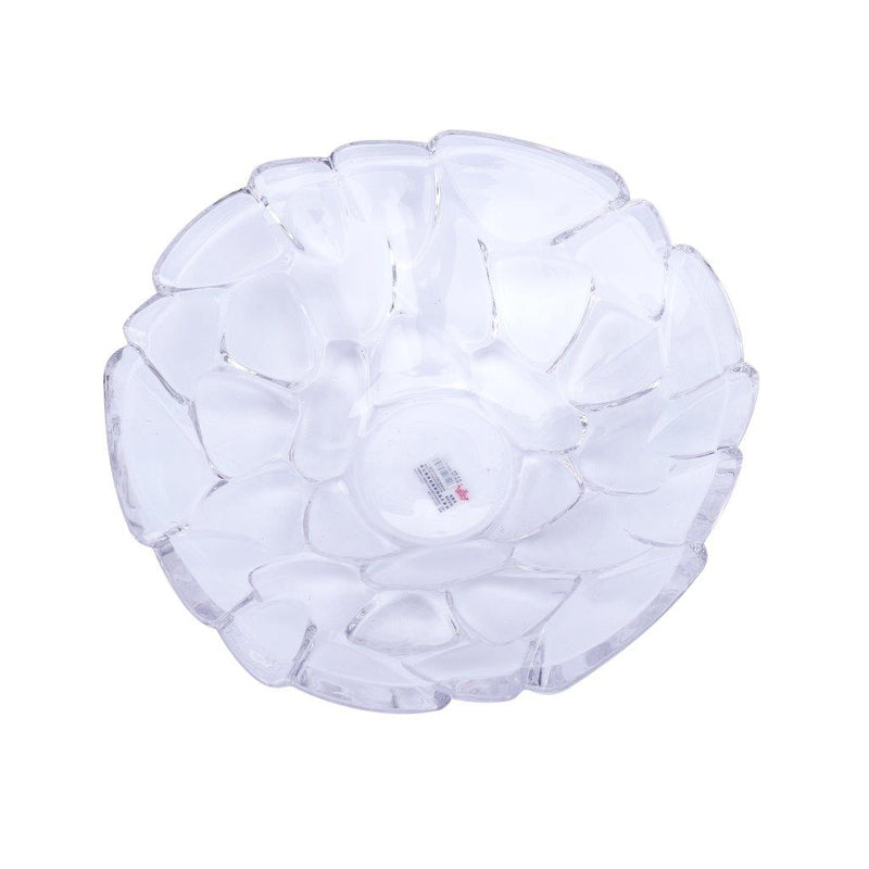 Crystal Glass Serving Dish Round Fruit Plate 29.5*9 cm