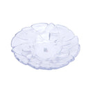 Crystal Glass Serving Dish Round Fruit Plate  36*7 cm