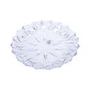 Crystal Glass Serving Dish Round Fruit Plate  33.5*4 cm