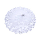 Crystal Glass Serving Dish Round Fruit Plate  33.5*4 cm