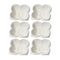 White Ceramic Fine Porcelain Serving and Dipping Bowl Snacks Fruits and Nuts Bowl Set of 6 Pcs 9.5*4.5 cm