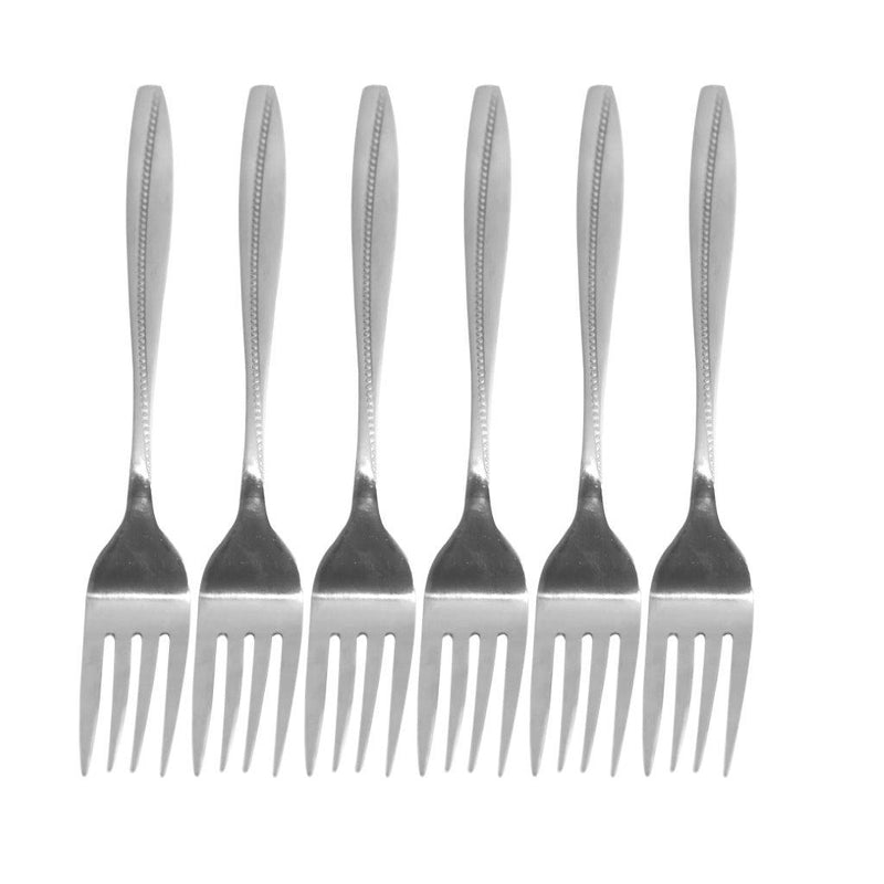 Stainless Steel Tableware Table Fork Set of 6 Pcs Kitchen Utensils 20 cm