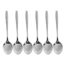 Stainless Steel Tableware Tea Spoon Set of 6 Pcs Kitchen Utensils 15 cm