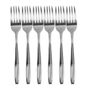 Stainless Steel Tableware Fruit Fork Set of 6 Pcs Kitchen Utensils 14.5 cm