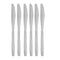 Stainless Steel Table Knife Set of 6 Pcs 22.5 cm Utensils