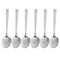 Stainless Steel Tableware Rice Spoon Kitchen Utensils Set of 6 Pcs 0.0253425