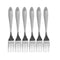 Stainless Steel Tableware Table Fork Serving Fork Kitchen Utensils Set of 6 Pcs 14 cm