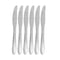 Stainless Steel Tableware Table Knife Kitchen Utensils Set of 6 Pcs 23.5 cm