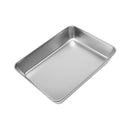 Stainless Steel Baking Tray Rectangular Deep 30 cm