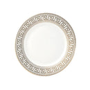 White Ceramic Tableware Ceramic Round Dinner Plate 8''