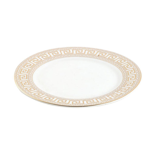 White Ceramic Tableware Ceramic Oval Serving Plate 10''