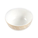 White Ceramic Tableware Ceramic Cereal Bowl Soup Bowl 5''