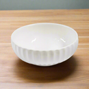 White Ceramic Tableware Ceramic Salad Bowl Serving Bowl 10"