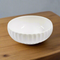 White Ceramic Tableware Ceramic Salad Bowl Serving Bowl 12"