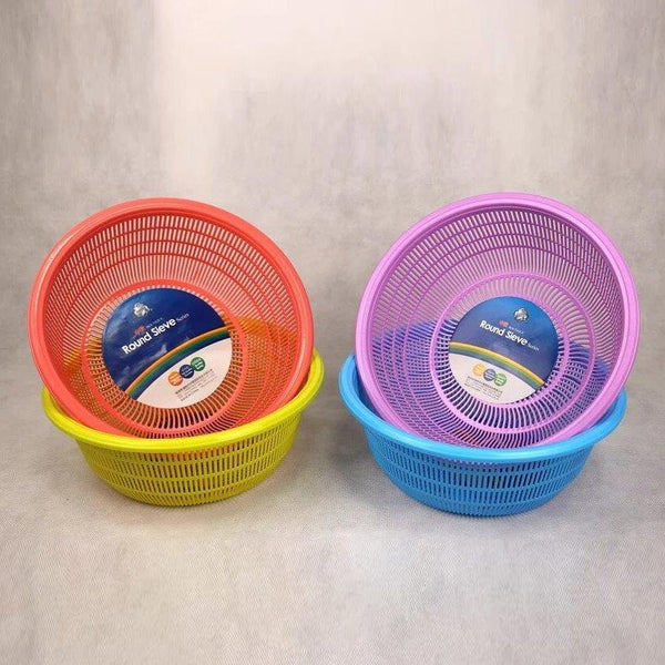 Multipurpose Plastic Fruit and Vegetables Rice Basin Strainer Basket 29*11 cm