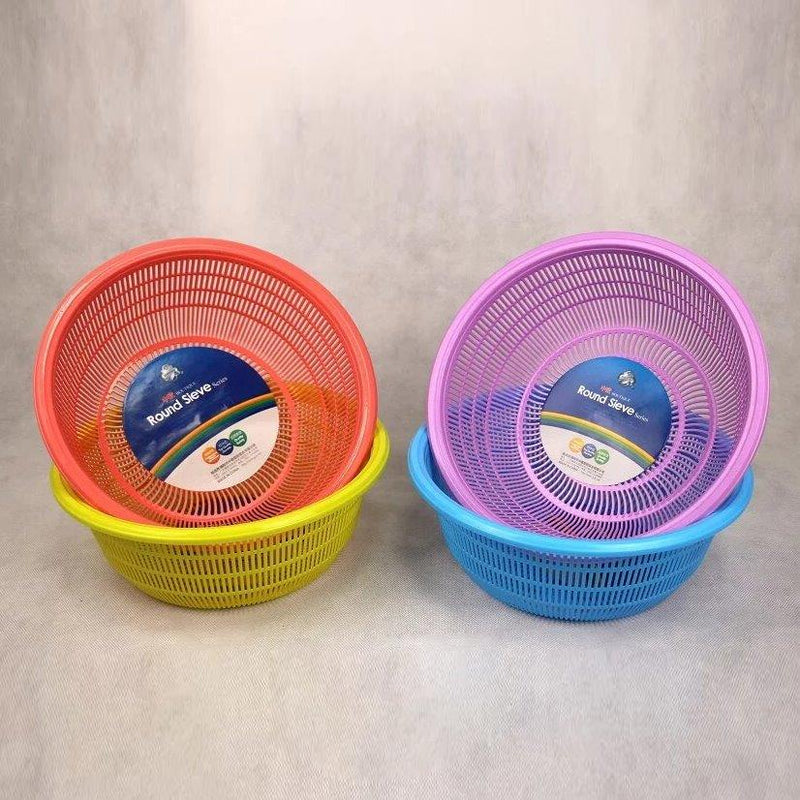 Multipurpose Plastic Fruit and Vegetables Rice Basin Strainer Basket 29*11 cm