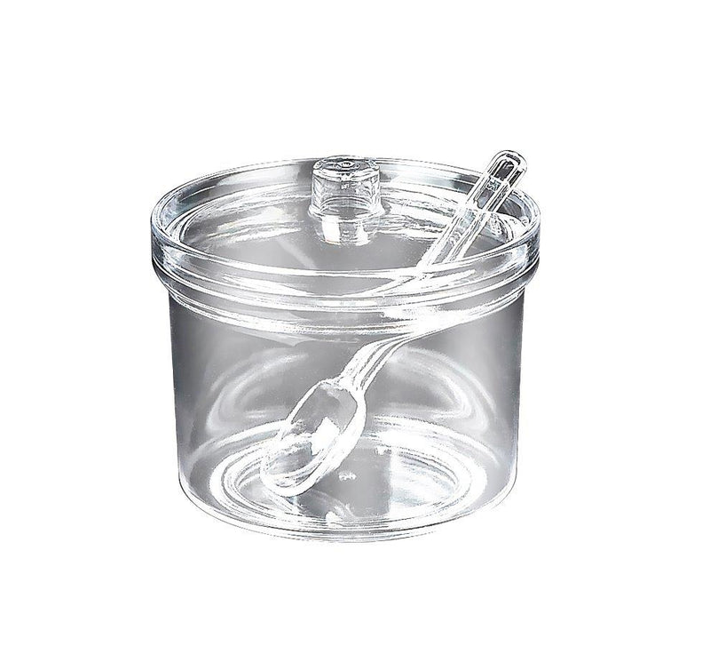 Acrylic Sugar Pot Condiment Seasoning Jar 9*7.8 cm