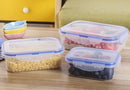 Multipurpose Clear Colour Plastic Storage Box Food Container Set of 3 Pcs 
400 ml
820 ml
1100 ml