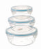 Multipurpose Mixed Colours Plastic Storage Box Food Container Set of 3 Pcs 17.5*17.5*7.5 cm
14.5*14.5*6.5 cm
  12*12*6 cm