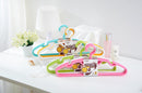 Colourful Plastic Wardrobe Cloth Hangers Pack of 5 Pcs 41*21 cm