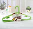 Plastic Wardrobe Cloth Hangers Pack of 5 Pcs 44.5*22 cm