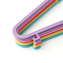 Plastic Wardrobe Cloth Hangers Pack of 10 Pcs 29*23.8 cm
