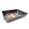 Marble Non Stick Bakeware Rectangular Cake Pan Baking Tray with Handle 28*23*4.5 cm 
477g