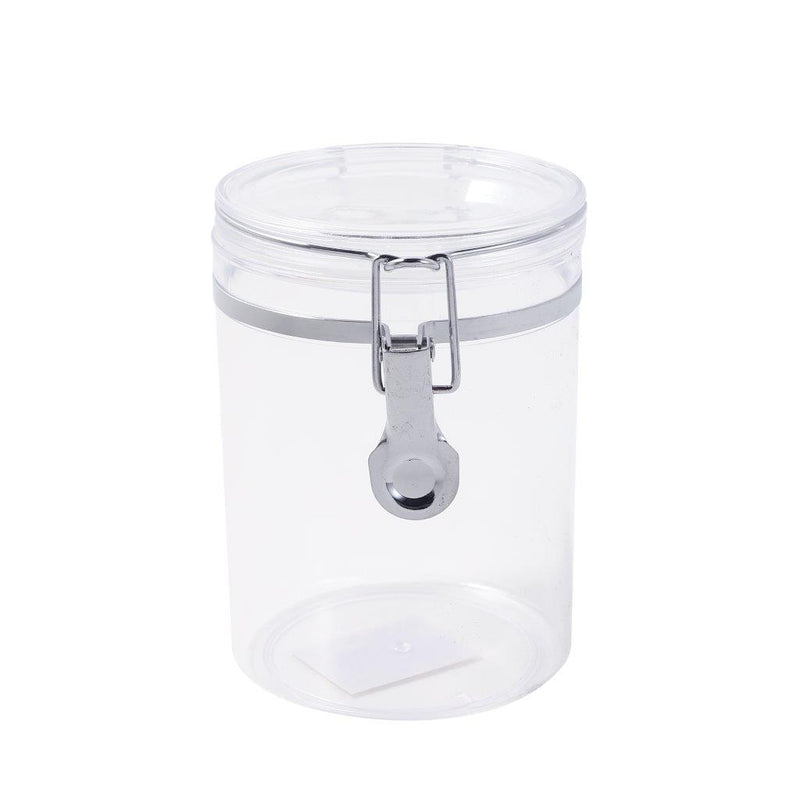 Premium Quality Clip Top Airtight Acrylic Canister Set of 3 Pcs 550 ml 10*11.5