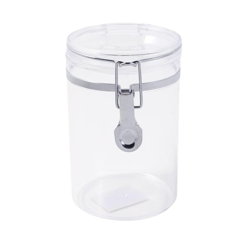 Premium Quality Clip Top Airtight Acrylic Canister Set of 3 Pcs 750 ml 10*14.5