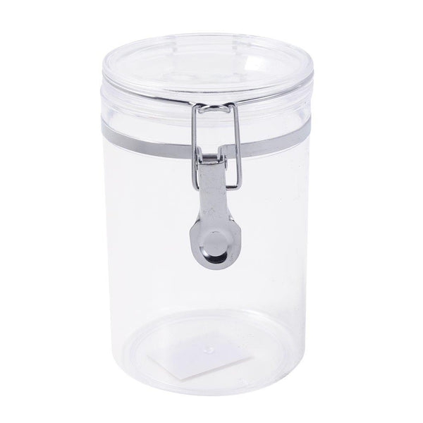 Premium Quality Clip Top Airtight Acrylic Canister 950 ml 10*17.5