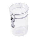 Premium Quality Clip Top Airtight Acrylic Canister Set of 3 Pcs 950 ml 10*17.5