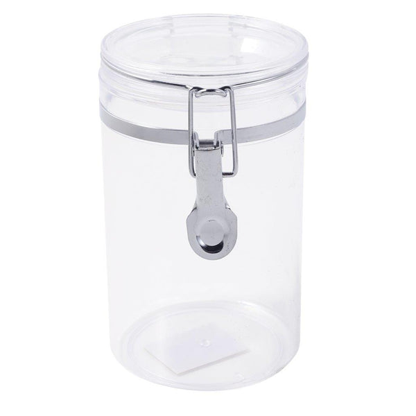 Premium Quality Clip Top Airtight Acrylic Canister 1130 ml  13*13