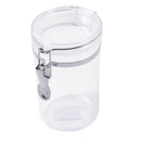 Premium Quality Clip Top Airtight Acrylic Canister Set of 3 Pcs 1130 ml  13*13