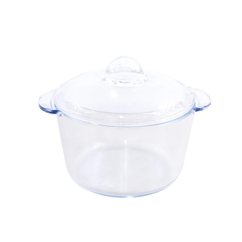 Heat Resistant Borosilicate Glass Baking Dish Borosilicate Glass Pot
