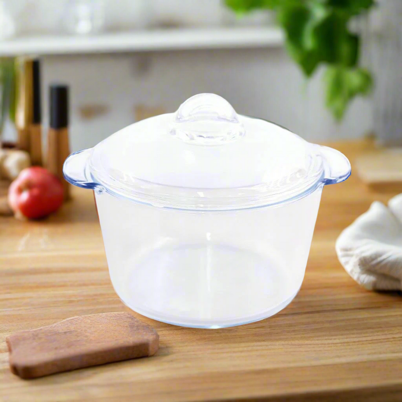 Heat Resistant Borosilicate Glass Baking Dish Borosilicate Glass Pot