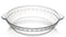 Oval Heat Resistant Borosilicate Glass Baking Dish 8