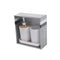 Mixed Colours Bathroom Accessories Soap Dispenser Toothbrush Holder Set of 3 Pcs 10.5*7.5/16.5*7.5 /16.2*8.5*2.5 cm