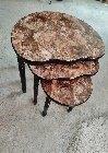 Nesting Coffee Table Set of 3 Pcs