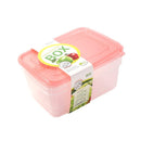 Multipurpose Clear Color BPA Free Lunch Box Plastic Storage Box Food Container 2800 ml  25*17.6*9.5