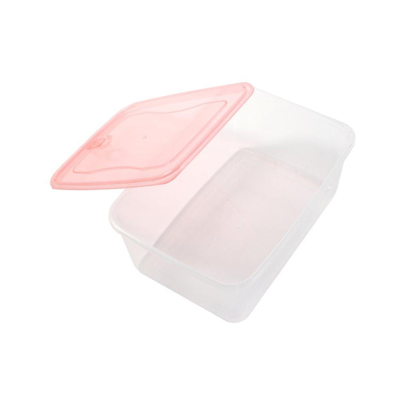 Multipurpose Clear Colour BPA Free Lunch Box Plastic Storage Box Food Container 2800 ml  25*17.6*9.5