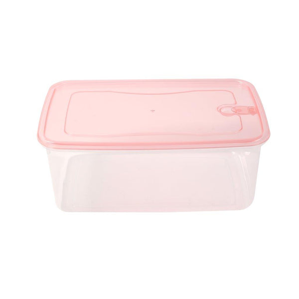 Multipurpose Clear Colour BPA Free Lunch Box Plastic Storage Box Food Container 2800 ml  25*17.6*9.5