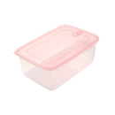 Multipurpose Clear Color BPA Free Lunch Box Plastic Storage Box Food Container 2800 ml  25*17.6*9.5