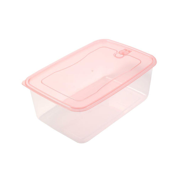 Multipurpose Clear Color BPA Free Lunch Box Plastic Storage Box Food Container 2800 ml  25*17.6*9.5