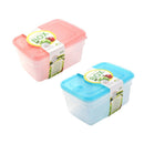 Multipurpose Clear Colour BPA Free Lunch Box Plastic Storage Box Food Container 2800 ml  25*17.6*9.5