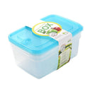 Multipurpose Clear Color BPA Free Lunch Box Plastic Storage Box Food Container 1700 ml 25x17.6x6.5cm